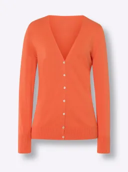 heine Feinstrickjacke orange – Produktbild 1 von 1