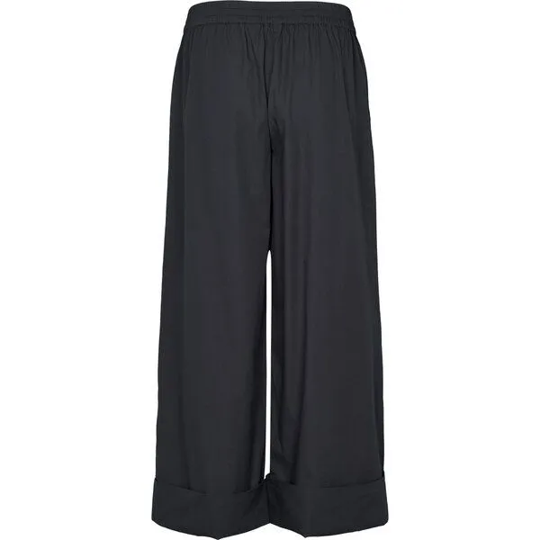 Basic Apparel Basic Apparel Hose SILJE aus Bio-Baumwolle, Schwarz, – Produktbild 1 von 3