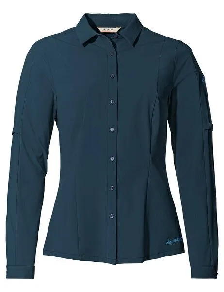 Vaude VAUDE Hemd-Bluse Women's Farley Stretch Shirt, Dunkel-blau, – Produktbild 1 von 5