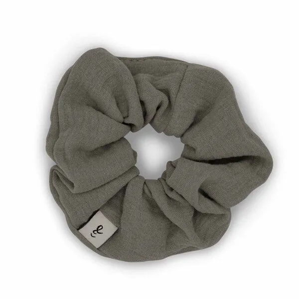 Hutch&Putch Hutch&Putch Musselin-Scrunchie Erwachsene, Anthrazit, – Produktbild 1 von 1