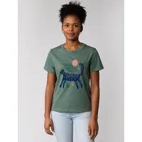watapparel watapparel T-Shirt Frauen Love and flex, Green bay, – Produktbild 1 von 1