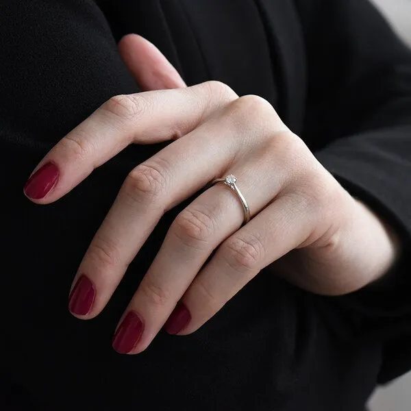 Eppi Eppi Goldener Ring mit Lab Grown Diamant Glynn, Gelb, – Produktbild 4 von 4