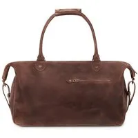Buckle Seam Buckle & Seam Leder Weekender Linwood, Braun (innenfutter blau), – Produktbild 1 von 1