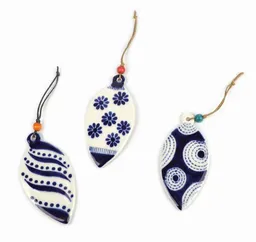 El Puente El Puente Deko-Anhänger "Zapfen'' | Fair Trade & Handmade aus Vietnam – Produktbild 1 von 1