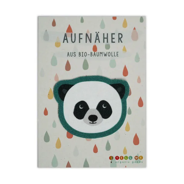 Tell Me Tell Me Aufnäher Panda – Produktbild 1 von 1
