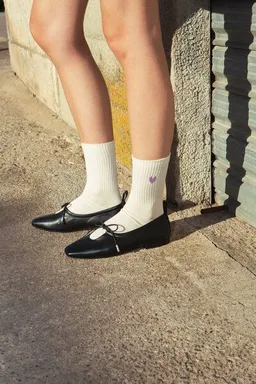 Jutelaune Jutelaune Malve Herz Socken - GRS und OEKO-TEX Zertifizierungen – Produktbild 1 von 1