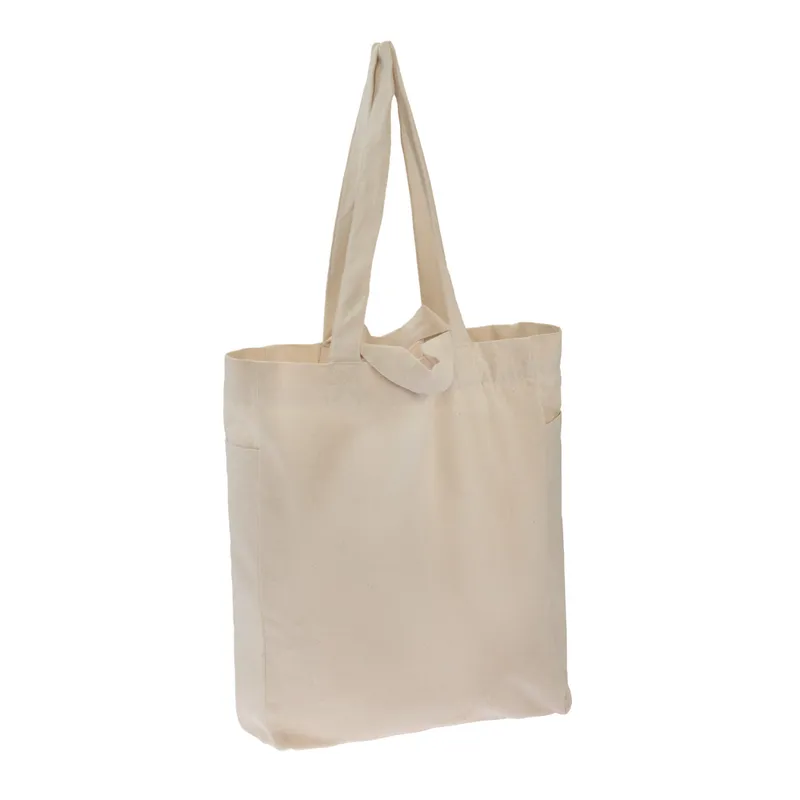 Living Crafts Living Crafts - Unisex Tasche (100% Bio-Baumwolle), Beige, – Produktbild 1 von 5