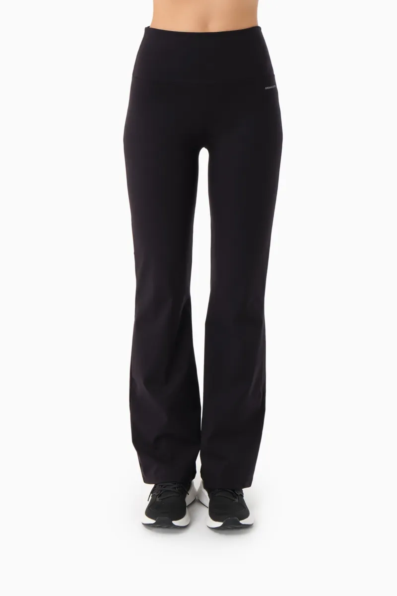 ORGANICATION ORGANICATION Damen vegan Hose Lavinn Schwarz, Schwarz, – Produktbild 2 von 2