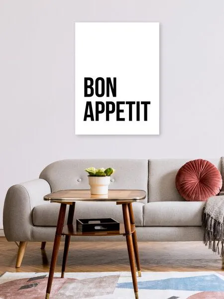 Photocircle Photocircle Poster / Leinwandbild - Bon Appetit No5 – Produktbild 2 von 4