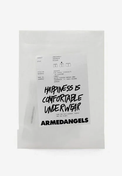 ARMEDANGELS ARMEDANGELS RICAARD RIB Herren Ripp-Boxer aus Bio-Baumwoll Mix, Black, – Produktbild 4 von 4