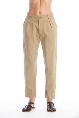 RAVENS VIEW IBIZA RAVENS VIEW IBIZA Damen vegan Hose Cannes Camel – Produktbild 1 von 1