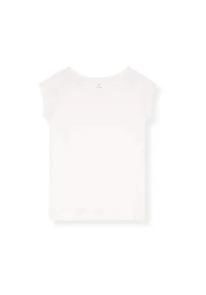 THOKKTHOKK ThokkThokk TT01 Cap Sleeve T-Shirt Damen (GOTS, vegan, Bio-Baumwolle), Off white (weiß), – Produktbild 2 von 6