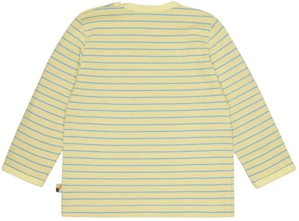 loud + proud loud + proud Babys & Kinder Shirt Streifen, GOTS-zertifiziert, Blonde(gelb), – Produktbild 1 von 2