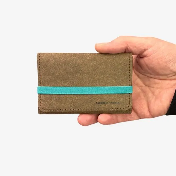 ANDERS & KOMISCH ANDERS & KOMISCH Geldbörse mittelgroß Braun - KOMPAKT, Mint, – Produktbild 1 von 4