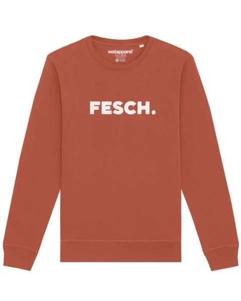 watapparel watapparel Sweatshirt Unisex Fesch, Heritage brown, – Produktbild 1 von 3