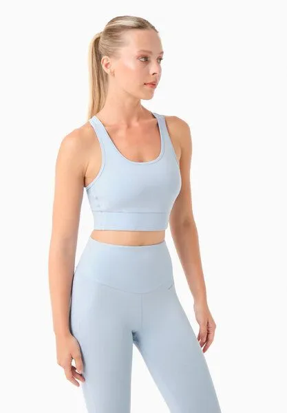 ORGANICATION ORGANICATION BIANNCA | Bralette aus Bio-Baumwolle, Seashell blue, – Produktbild 1 von 4
