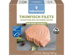 followfood Thunfisch-Filets in Olivenöl – Produktbild 1 von 1
