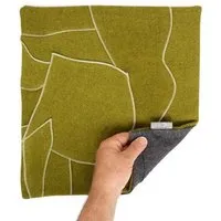 nahtur design nahtur-design Dekokissen "zero-waste" aus kuscheliger Schurwolle | Unikate, Birte, – Produktbild 1 von 1