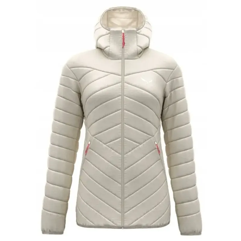Salewa Daunenjacke mit Kapuze, Damen Salewa Brenta, Blanc, – Produktbild 2 von 2