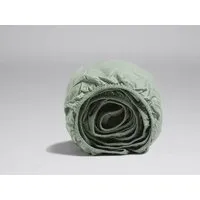 Yumeko Spannbettlaken "Yumeko" aus Perkal-Baumwolle, Jade green, – Produktbild 1 von 1
