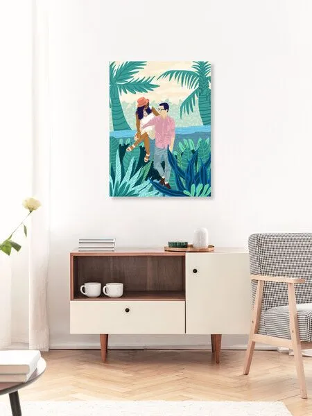 Photocircle Photocircle Poster / Leinwandbild - Tropical Romance – Produktbild 3 von 4