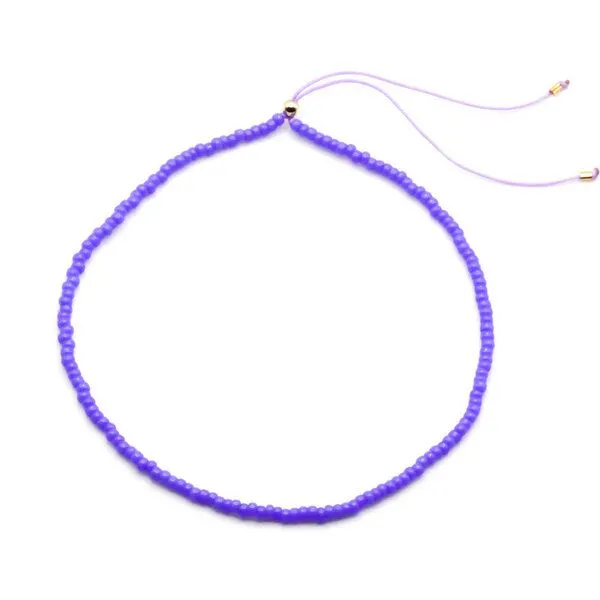 juni juni Perlen Fußkettchen Violet – Produktbild 4 von 4