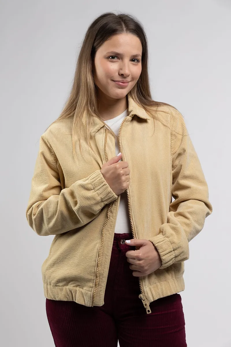Côtelé Côtelé Damen vegan Jacke Dido Beige, Beige, – Produktbild 2 von 2