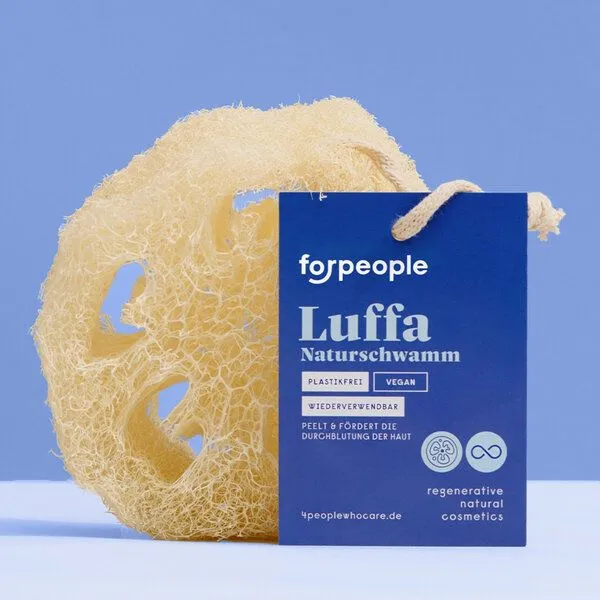 forpeople forpeople Luffa Schwamm - Reinigung und Peeling – Produktbild 2 von 4