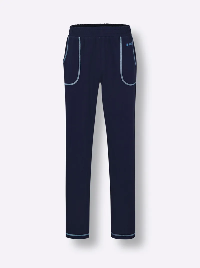 feel good Hose marine-mittelblau, Marine-mittelblau, – Produktbild 1 von 2