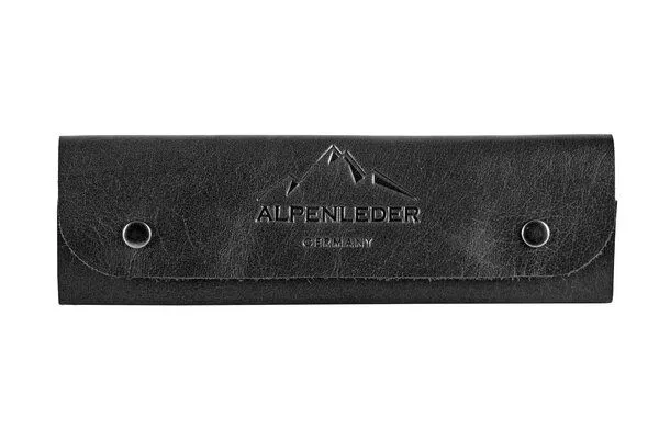 Alpenleder Alpenleder Stifteetui LISSI, Ebenholz, – Produktbild 2 von 4