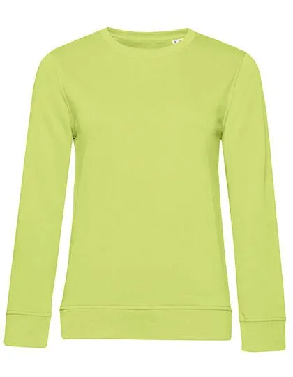 B&C Collection B&C Collection Damen Inspire Crew Neck Sweatshirt, Lime, – Produktbild 2 von 3