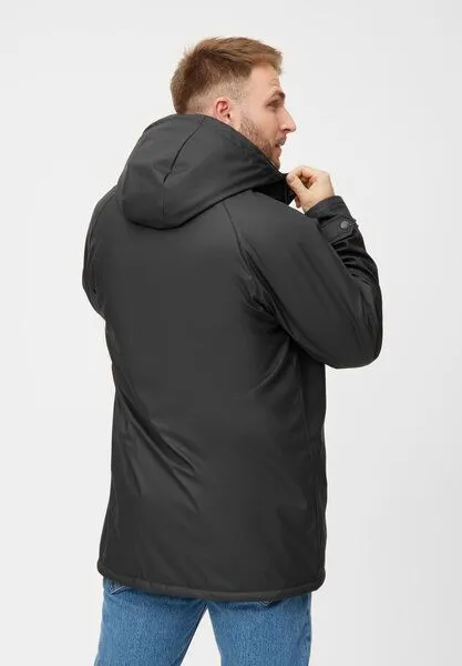 derbe derbe Winterjacke „Trekholm“, Jet black/lava smoke, – Produktbild 4 von 4