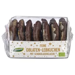 dennree Feine Oblaten-Lebkuchen, schokoliert – Produktbild 1 von 1