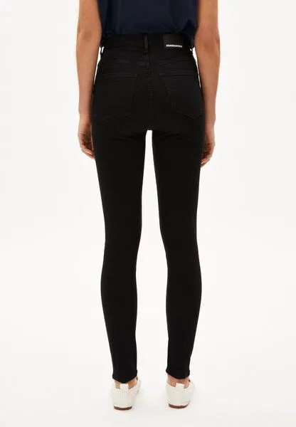 ARMEDANGELS ARMEDANGELS INGAA Damen Skinny Jeans High Waist Bio-Baumwoll Mix X-Stretch, Blue, – Produktbild 2 von 4
