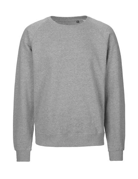 Neutral Neutral® Tiger Cotton Unisex Sweatshirt, Grau (grey-melange, – Produktbild 1 von 3