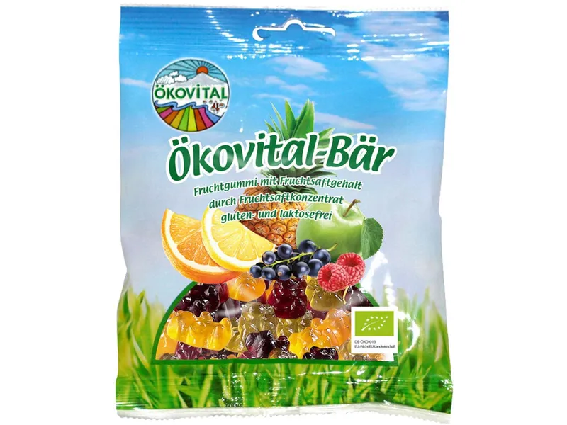 Ökovital ÖKOVITAL Bio-Gummibärchen "Ökovital-Bär", 80 g – Produktbild 1 von 1