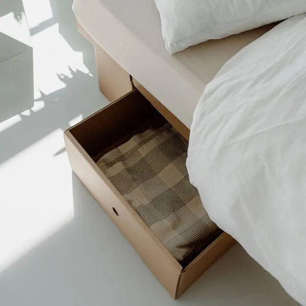 ROOM IN A BOX ROOM IN A BOX GRID Bett Schubladen-Set, Braun, – Produktbild 4 von 4