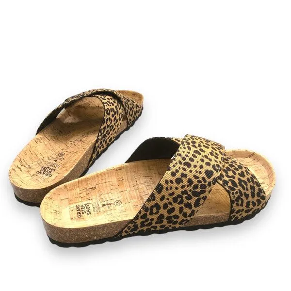 Grand Step Shoes Grand Step Shoes Lilo Sandalen, vegan, Schwarz-braun, – Produktbild 2 von 3