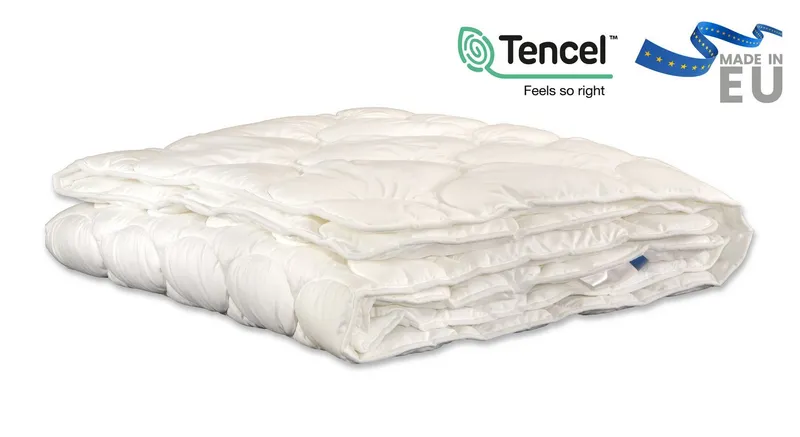 Beco Beco Naturfaserbettdecke BeCo KlimaTop 100% Lyocell - super Klimatisierung, Füllung: 100% Lyocell, Bezug: 55% Lyocell (TENCEL) & 45% Baumwolle, Natürliche Materialien / Hergestellt in der EU – Produktbild 2 von 5