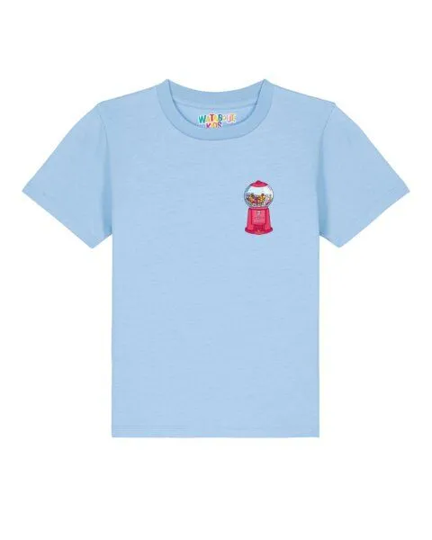 watabout.kids watabout.kids T-Shirt Kinder Kaugummiautomat, Blue soul, – Produktbild 1 von 2