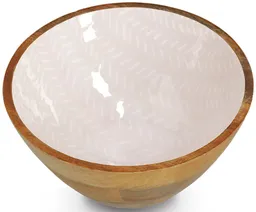 Zeller Present Schale Mangoholz, beige, Massivholz, hochwertiges natürliches Material – Produktbild 1 von 1