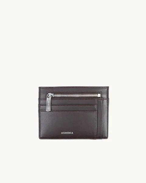 Ashoka Paris Ashoka Paris Braune Zip-Kartenhalter Uppeal – Produktbild 4 von 4