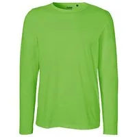 Neutral Neutral® Herren Langarm T-Shirt von Neutral Bio Baumwolle, Lime, – Produktbild 1 von 1