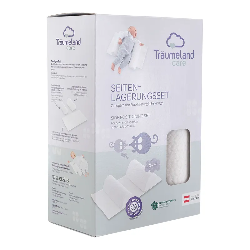 Träumeland Träumeland Seitenlagerungsset 3-tlg., Weiss, – Produktbild 2 von 2