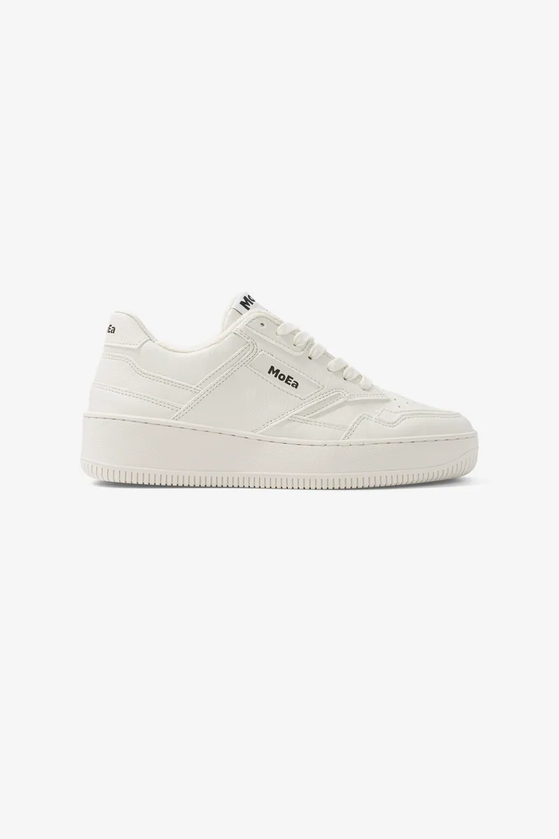 MoEa MoEa Herren vegan Sneaker Gen1 Mais Weiß Grnd, Weiß, – Produktbild 1 von 2