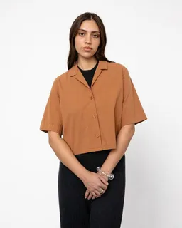 Rotholz Rotholz Cropped Bowling Shirt – Produktbild 1 von 1