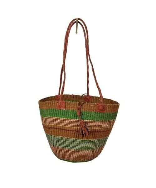 Maishameanslife Maishameanslife Bolga Schultertasche - Einkaufs- & Handtasche - 30cm – Produktbild 3 von 6
