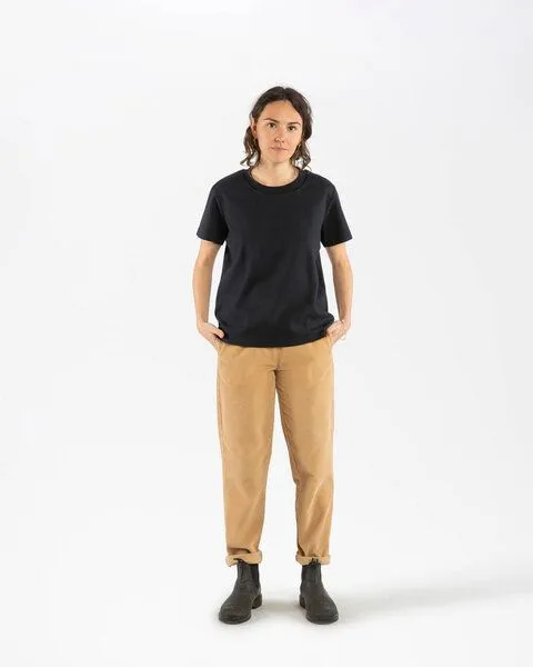 MATONA Matona Basic T-Shirt für Frauen aus Bio-Baumwolle / T-Shirt, Black, – Produktbild 3 von 4