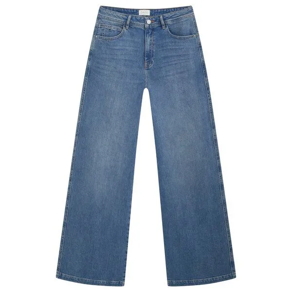 DAWN DAWN Jeans SUNNY Wide Leg Vintage Blue – Produktbild 2 von 2