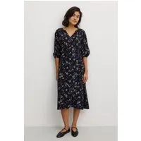 recolution Recolution Damen vegan Kleid Nemesia Blossom Schwarz – Produktbild 1 von 1
